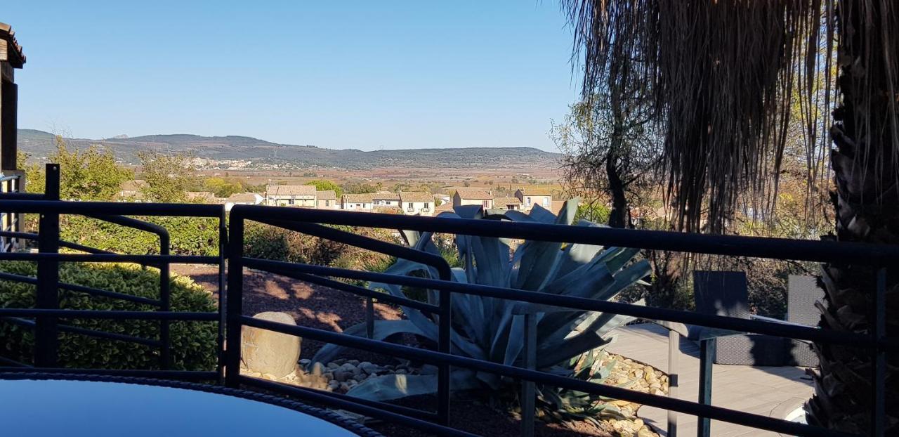 Beautiful Villa With A Stunning View Roujan Eksteriør bilde